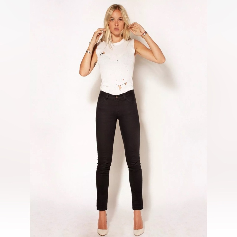 Imogene + Willie Slim Black Denim Jeans. Women’s Sz-27 Designer | Luxe | Skinny